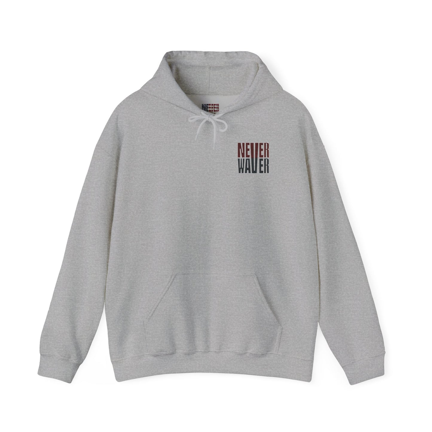 Atlanta Fans Never Waver Leopard Football Sweatshirt Unisex Heavy Blend™ Hoodie