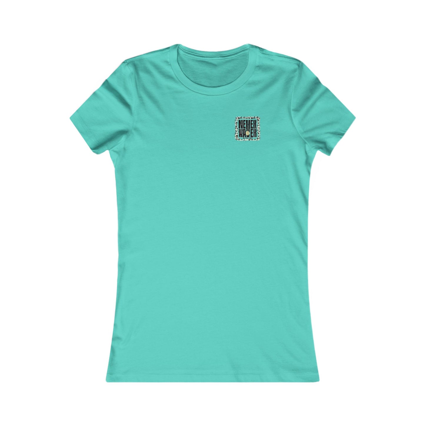 NEVER WAVER Be The Light Women's Favorite Tee