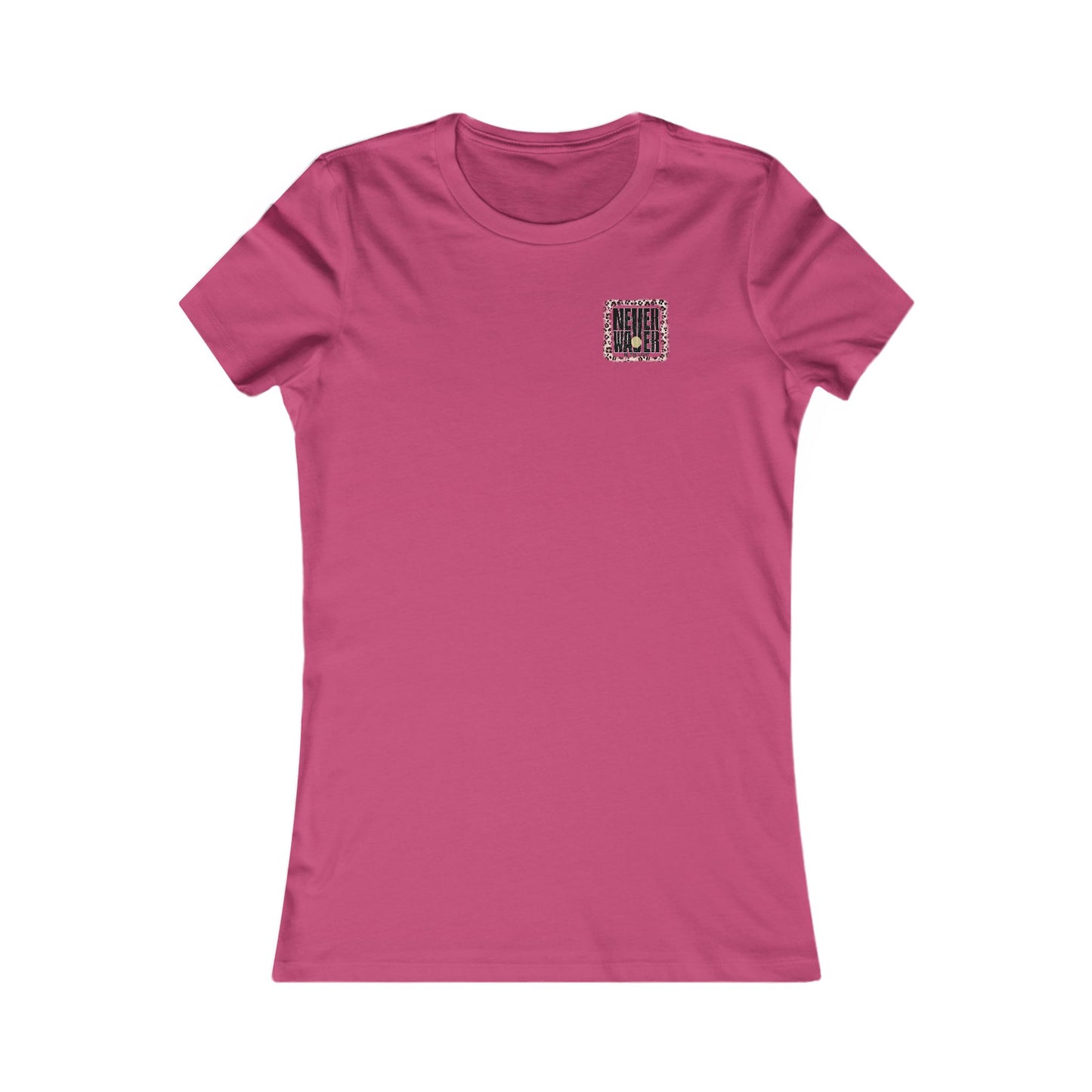 NEVER WAVER Be The Light Women's Favorite Tee