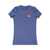 Kansas Fans Never Waver W-Leopard Football Women's Favorite Tee