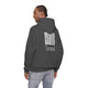 Never Waver” Jesus a bold, eye-catching design that reflects a steadfast faith and confidence in Christ. Hoodie - Unisex Heavy Blend™ Sweatshirt by Printify