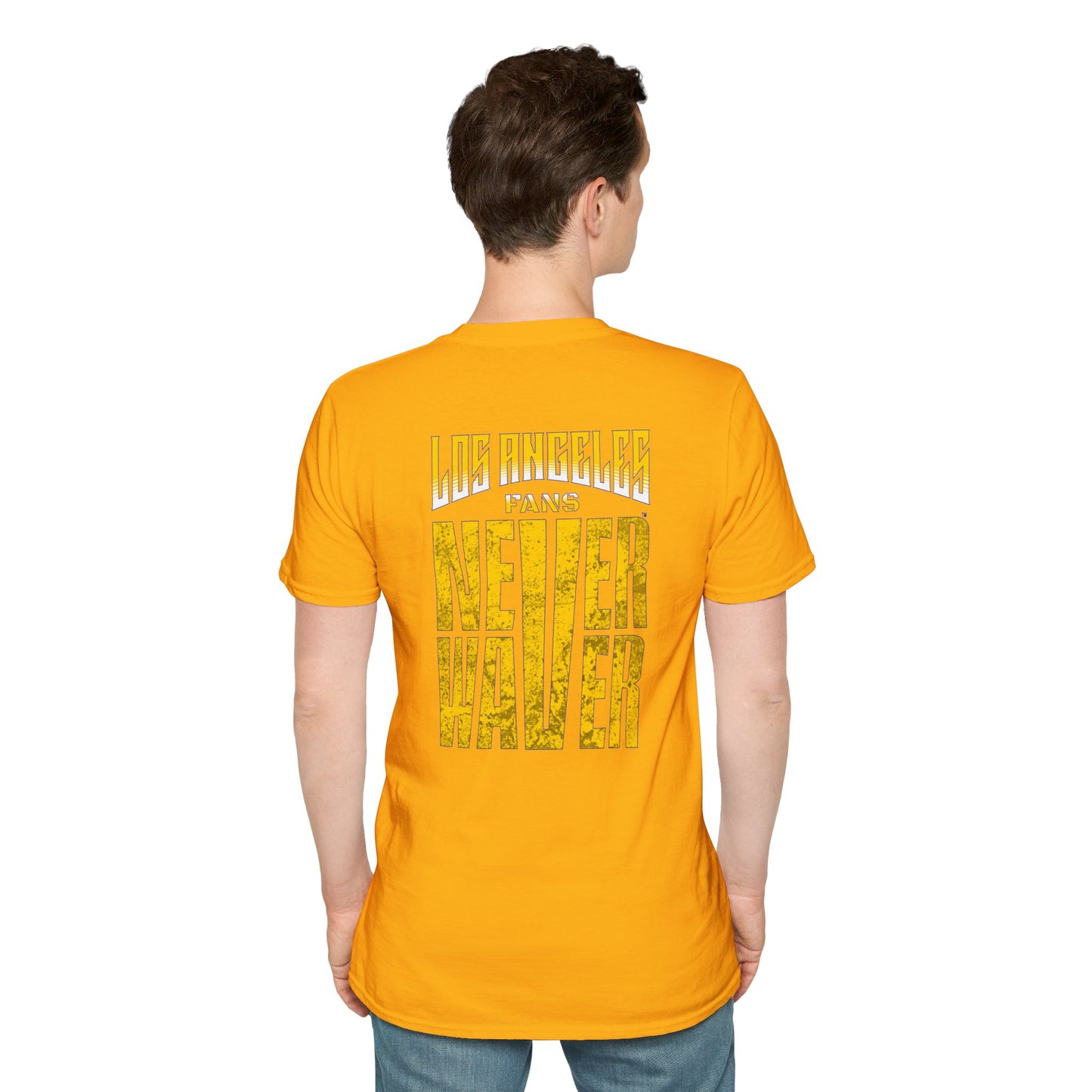 Los Angeles Fans Never Waver Unisex Softstyle T-Shirt