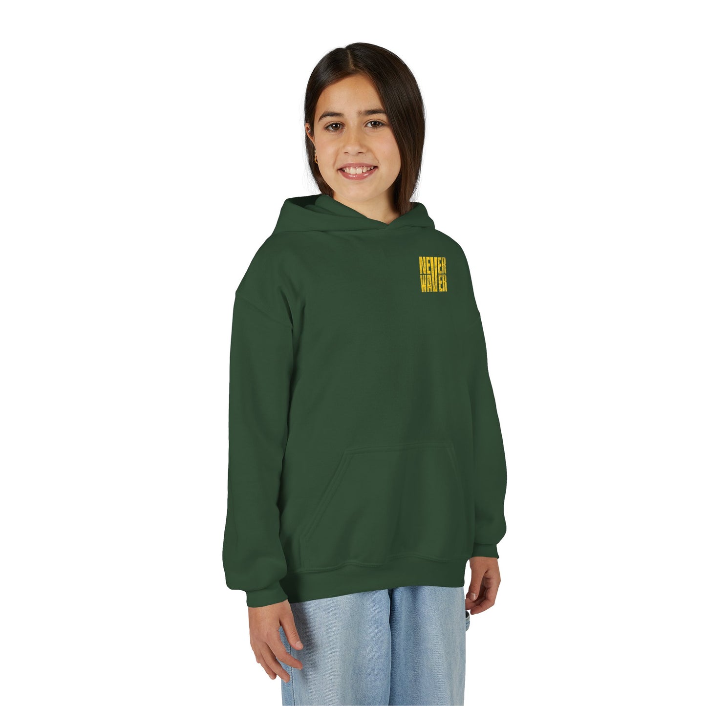 Los Angeles  Fans Never Waver Youth Heavy Blend Hooded Sweatshirt