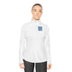 Never Waver Leopard Ladies Quarter-Zip Pullover by Printify