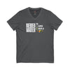 Never Waver TE: [] TEAMO [X} Tequila T-Shirt Unisex V-Neck Tee