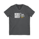 Never Waver TE: [] TEAMO [X} Tequila T-Shirt Unisex V-Neck Tee by Printify