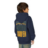 Green Bay Fans Never Waver Youth Heavy Blend Hooded Sweatshirt