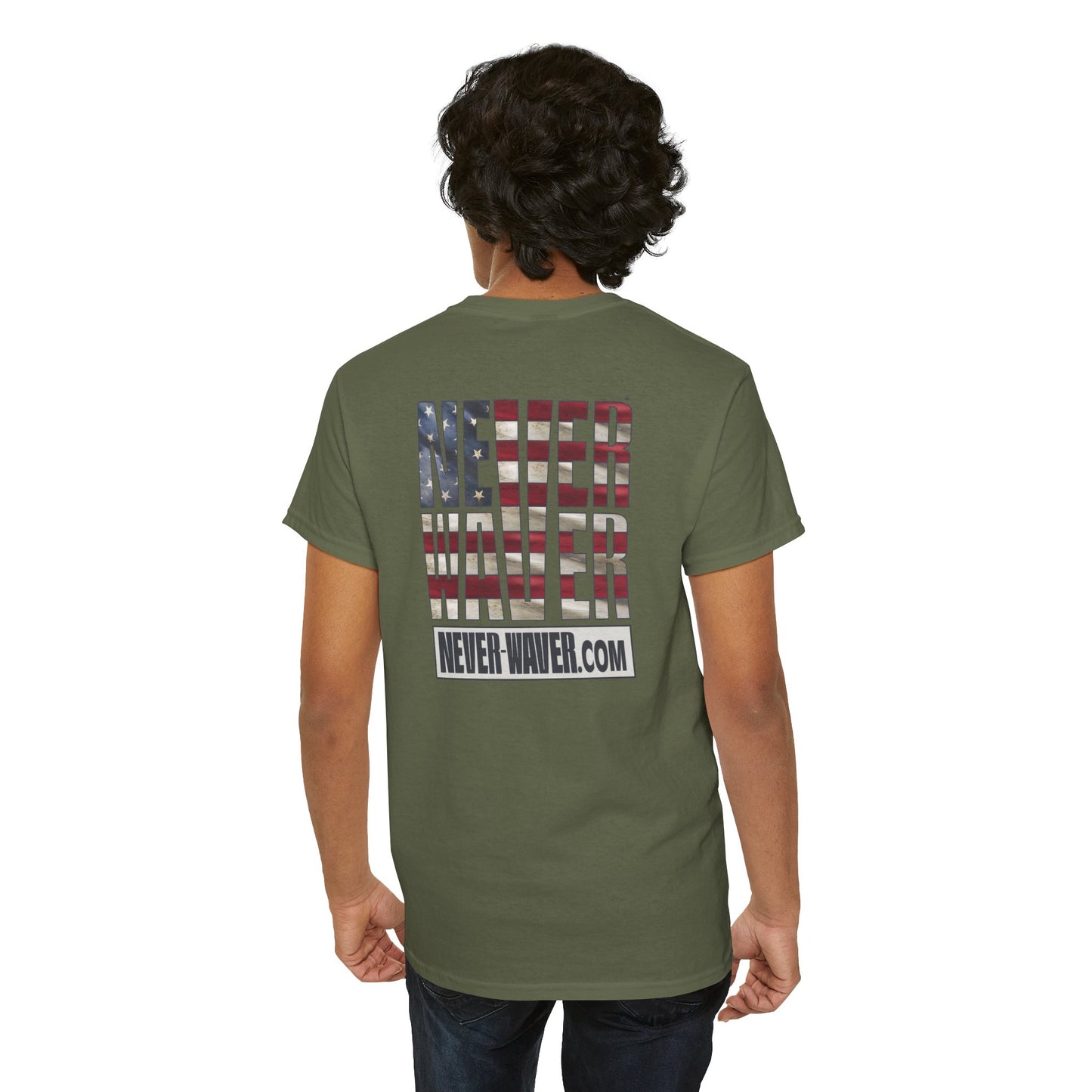 Never Waver Unisex Heavy Cotton Tee