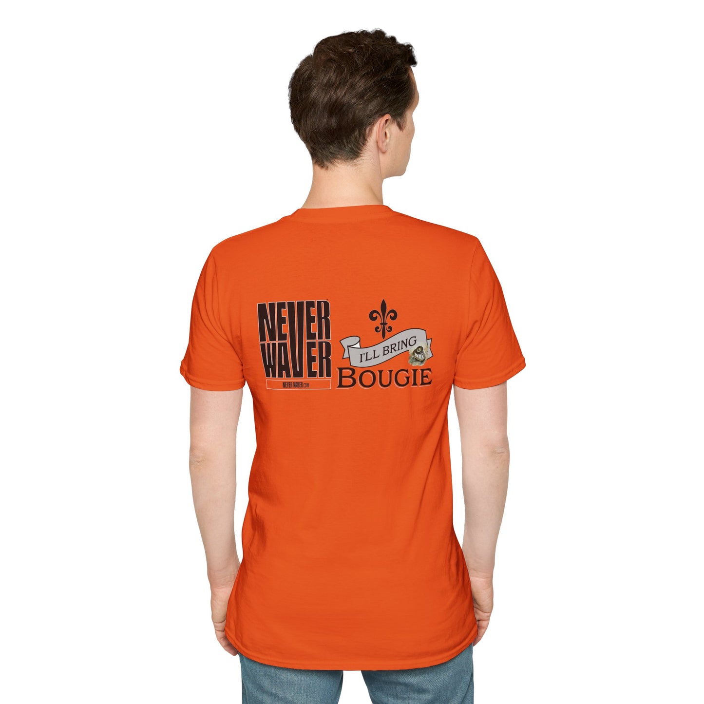 Never Waver I'll Bring The Bougie Unisex Softstyle T-Shirt