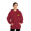 Unisex Heavy Blend™ Hooded Sweatshirt - Washington Fans Never Waver W Leopard Football- Perfect for Sports Fans