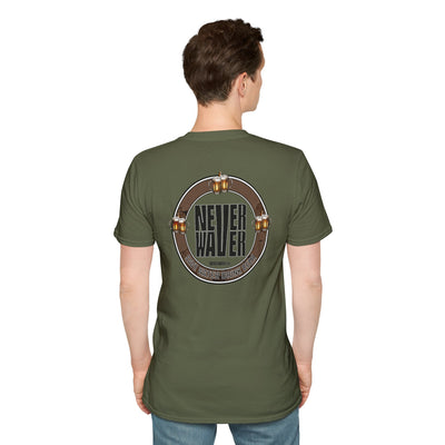 Never Waver Save Water Drink Beer Unisex T-Shirt