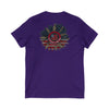 Never Waver Be Red White and A little Bougie T-Shirt Unisex V-Neck Tee