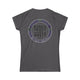 Never Waver Save Water Drink Wine Women's Soft Style Tee by Printify