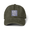 Never Waver  Women's Pigment-Dyed Cap with Fashion Undervisor (Embroidery)