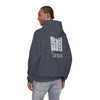 Never Waver” Jesus a bold, eye-catching design that reflects a steadfast faith and confidence in Christ. Hoodie - Unisex Heavy Blend™ Sweatshirt