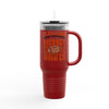 Cleveland Fans Never Waver W-Leopard Football Insulated Travel Mug, 40oz