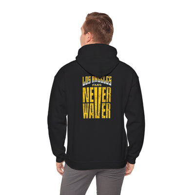 "Los Angeles Fans Never Waver" Unisex Heavy Blend™ Hooded Sweatshirt