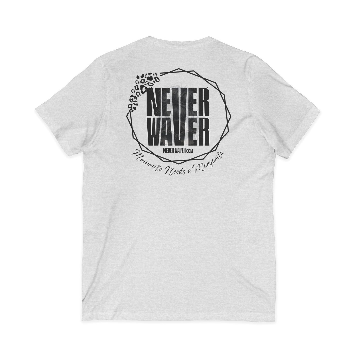 Never Waver Mamacita Needs a Margarita V-Neck Tee for Moms