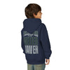 Philadelphia Fans Never Waver Youth Heavy Blend Hooded Sweatshirt