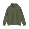 Tampa Bay Fans  Never Waver  w Leopard Football Unisex Heavy Blend™ Hoodie - Perfect for Sports Fans