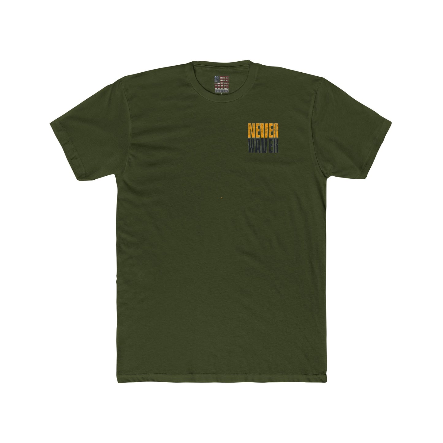 Pittsburgh Fans Never Waver Tee — Steel City Football Crew Shirt
