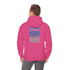 "Detroit Fans NEVER WAVER w Leopard Football" Inspirational Wear Unisex Heavy Blend™ Hooded Sweatshirt