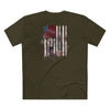 Never Waver Jesus Protecting America And Trump Men's Staple Tee
