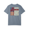 'Never Waver Husband Daddy Protector Hero ' Design Unisex Garment-Dyed T-Shirt