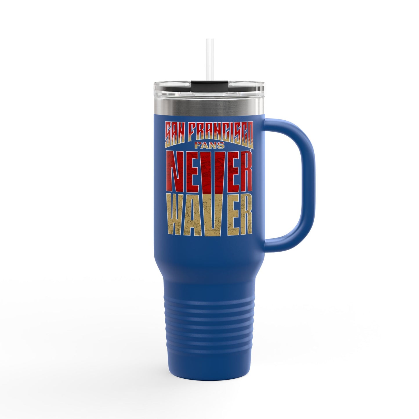 San Francisco Fans Never Waver Insulated Travel Mug, 40oz