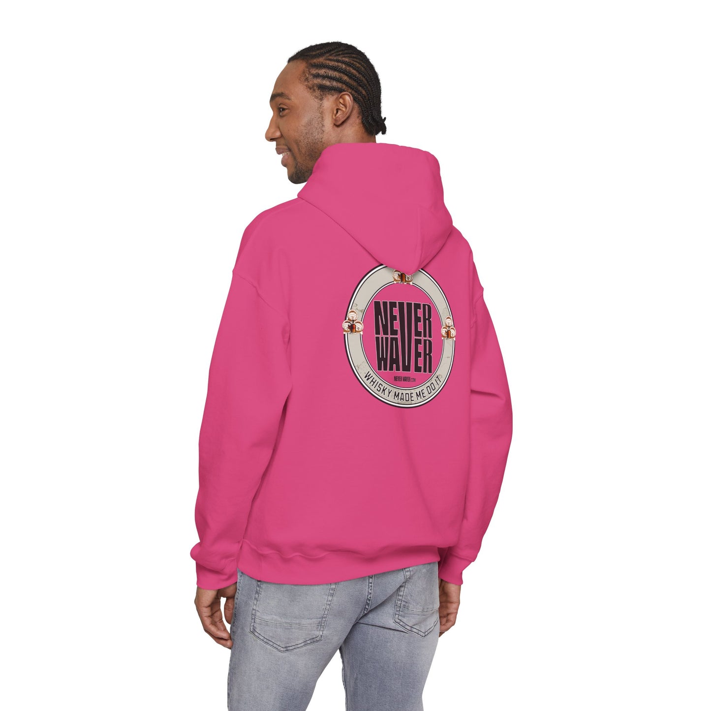 "Never Waver - Whiskey Made me do it?" Eco-Friendly Unisex Hoodie