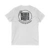 Never Waver Ain't No Hood Like Motherhood V-Neck Tee for Moms