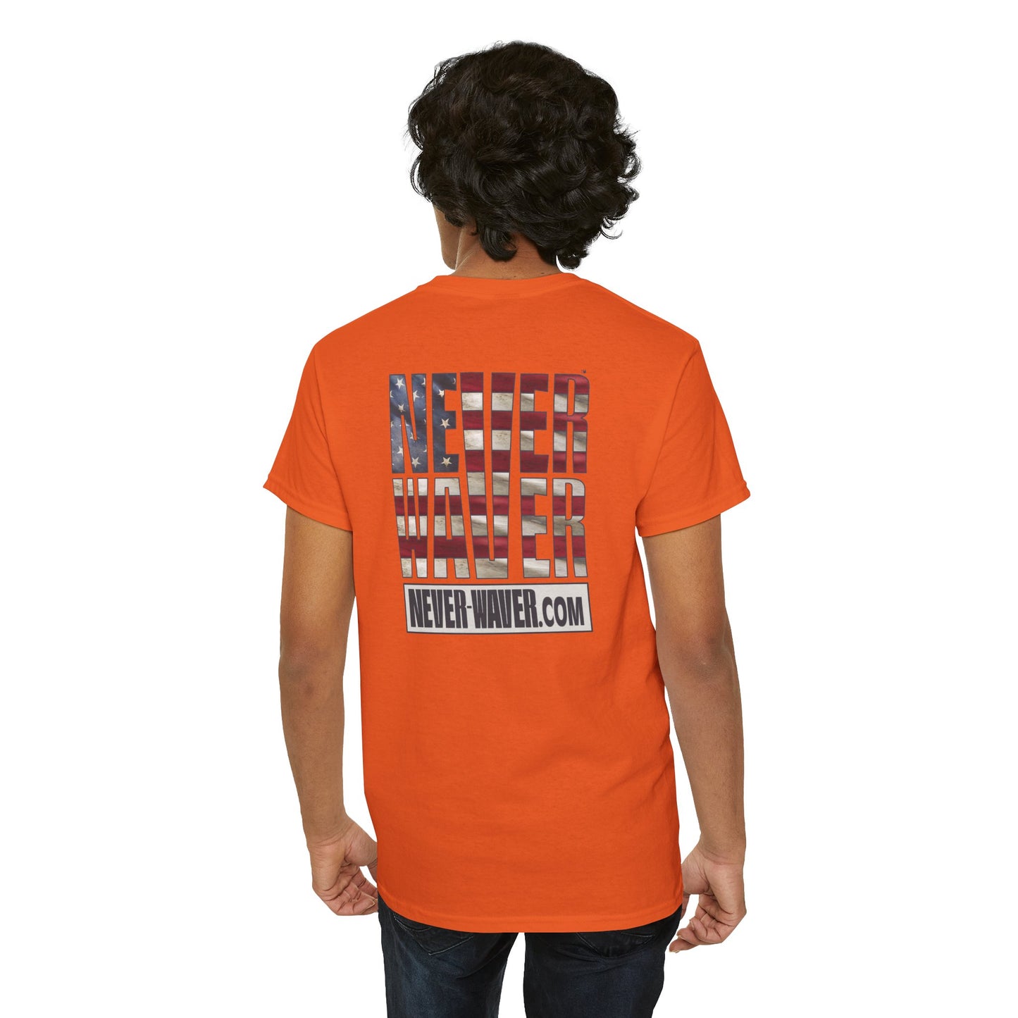 Never Waver Unisex Heavy Cotton Tee