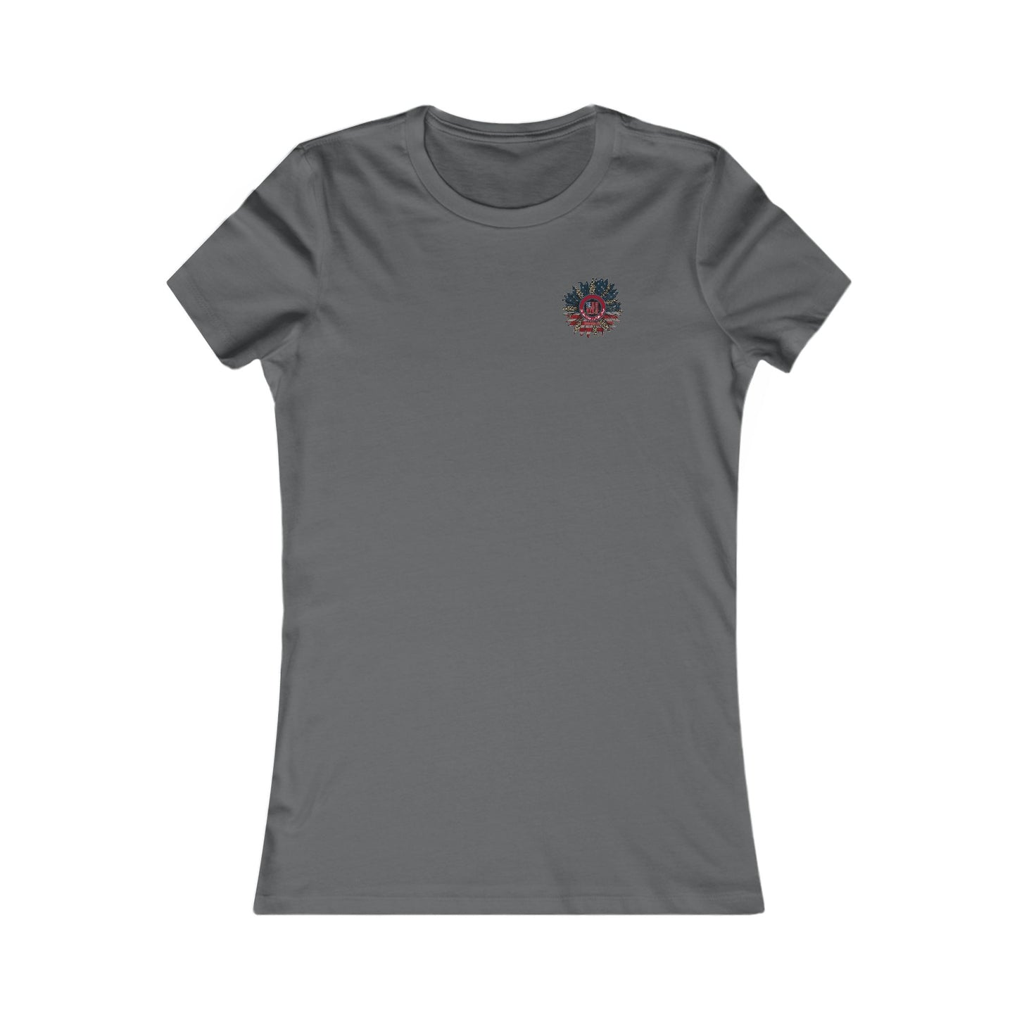 Never Waver Be Red White And a Little Bougie Women's Favorite Tee