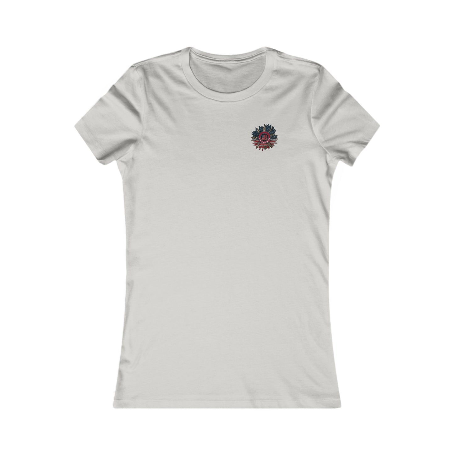 Never Waver Be Red White And a Little Bougie Women's Favorite Tee