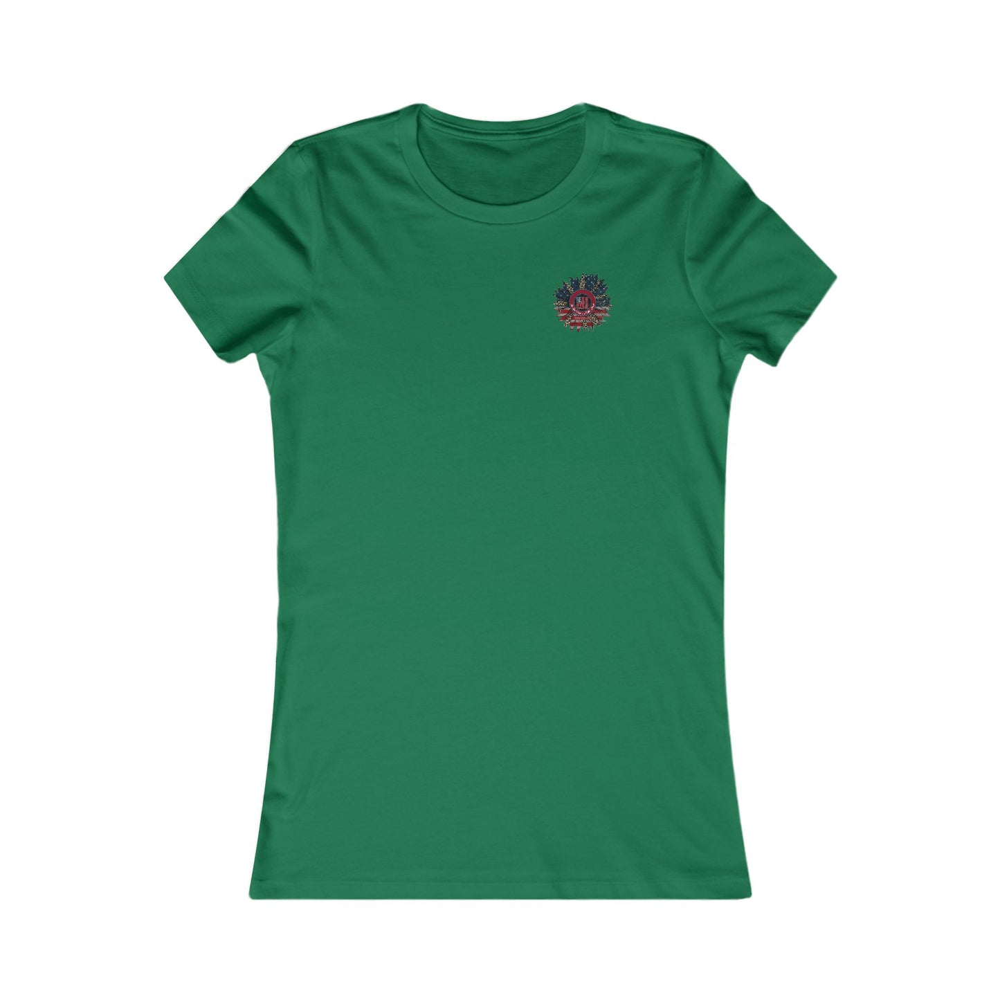 Never Waver Be Red White And a Little Bougie Women's Favorite Tee