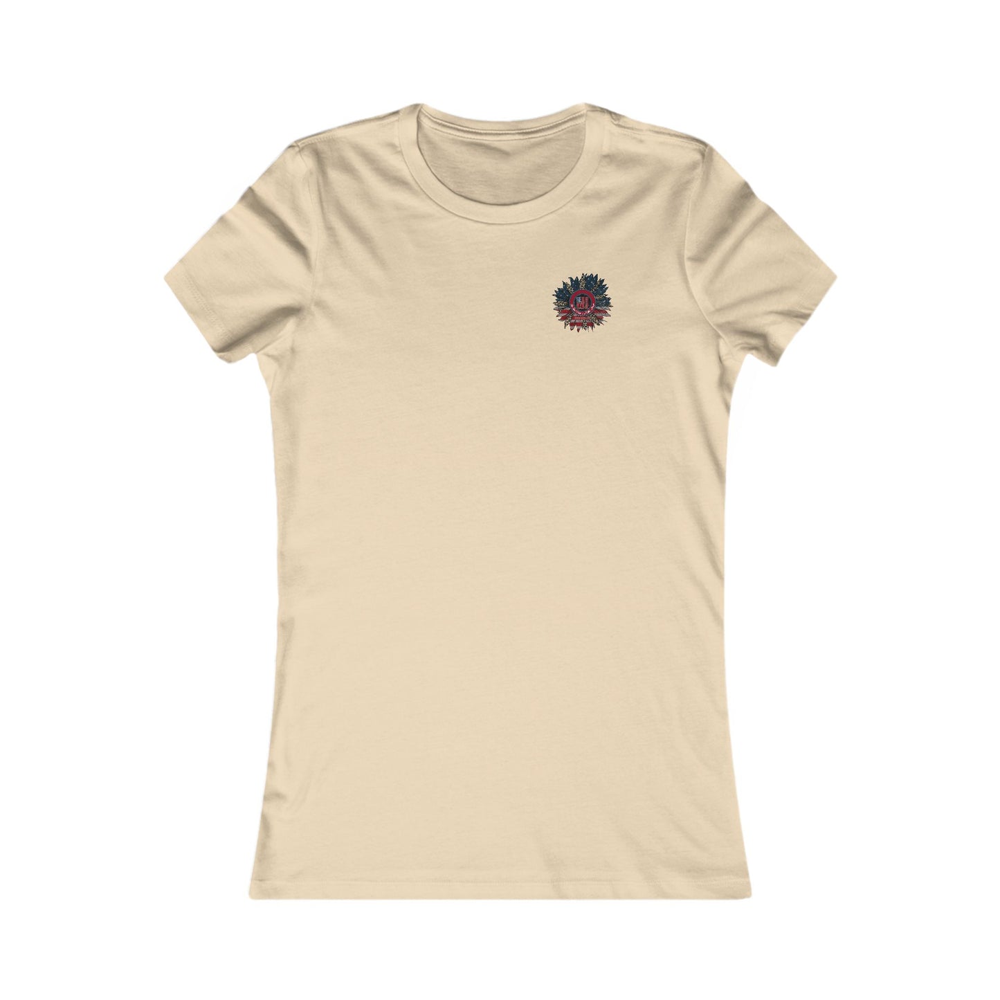 Never Waver Be Red White And a Little Bougie Women's Favorite Tee