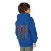 Atlanta Fans Never Waver Youth Heavy Blend Hooded Sweatshirt