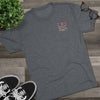 Respect Is Earned Never Waver It's Not Given Unisex Tri-Blend Crew Tee