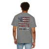Never Waver Website Unisex Garment-Dyed T-Shirt - Patriotic Graphic Tee