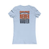 Chicago Fans Never Waver W-Leopard Football Women's Favorite Tee