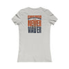 Chicago Fans Never Waver W-Leopard Football Women's Favorite Tee
