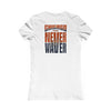 Chicago Fans Never Waver W-Leopard Football Women's Favorite Tee