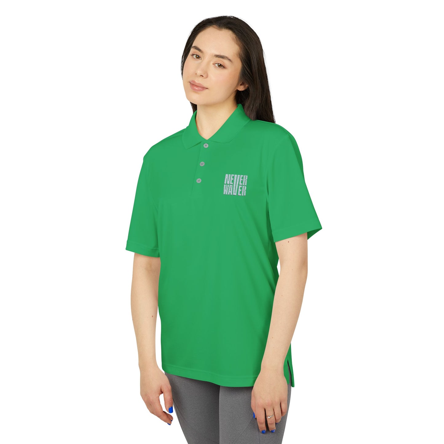 adidas Unisex Performance Polo - 'Never Waver' Athletic Shirt