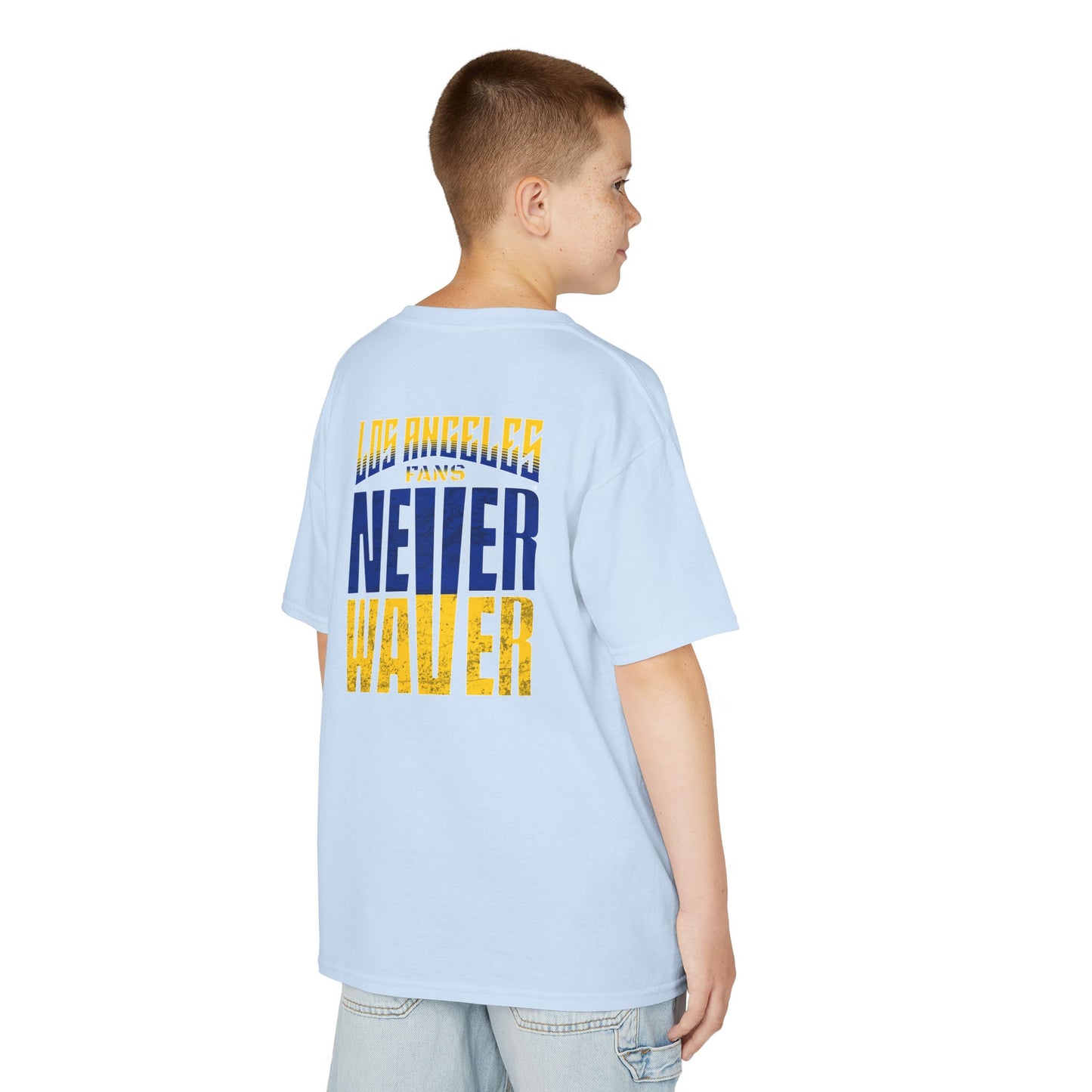 Los Angeles  Fans Never Waver Kids Heavy Cotton™ Tee