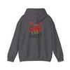 Tampa Bay Fans  Never Waver  w Leopard Football Unisex Heavy Blend™ Hoodie - Perfect for Sports Fans