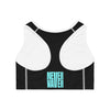 Never Waver Don't Wish For It Work For It Sports Bra (AOP)