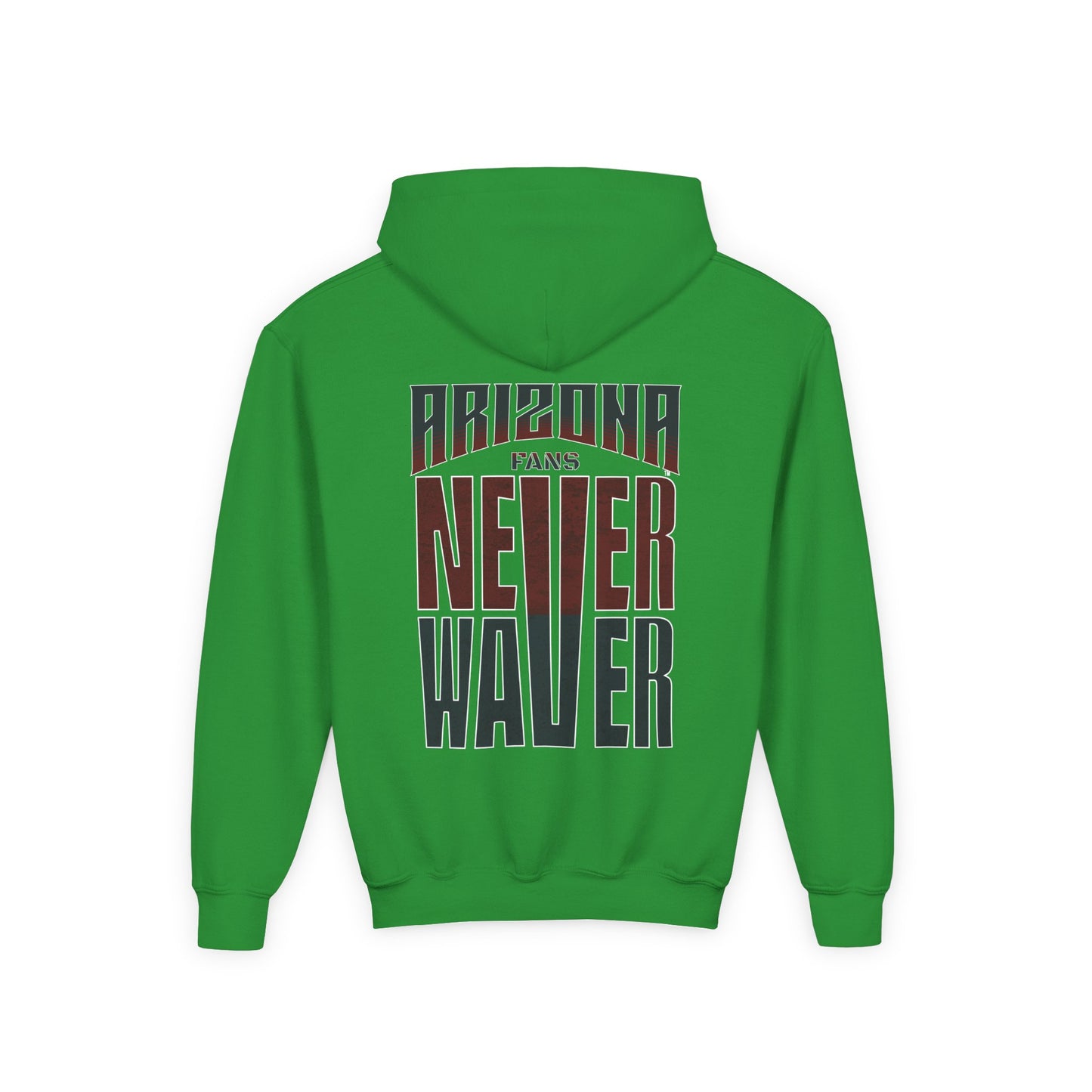 Arizona Fans Never Waver Youth Heavy Blend Hooded Sweatshirt