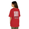 Never Waver” Jesus a bold, eye-catching design that reflects a steadfast faith and confidence in Christ.