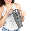 Never Waver Tree of Cancer Ribbons, Insulated Travel Mug -40oz