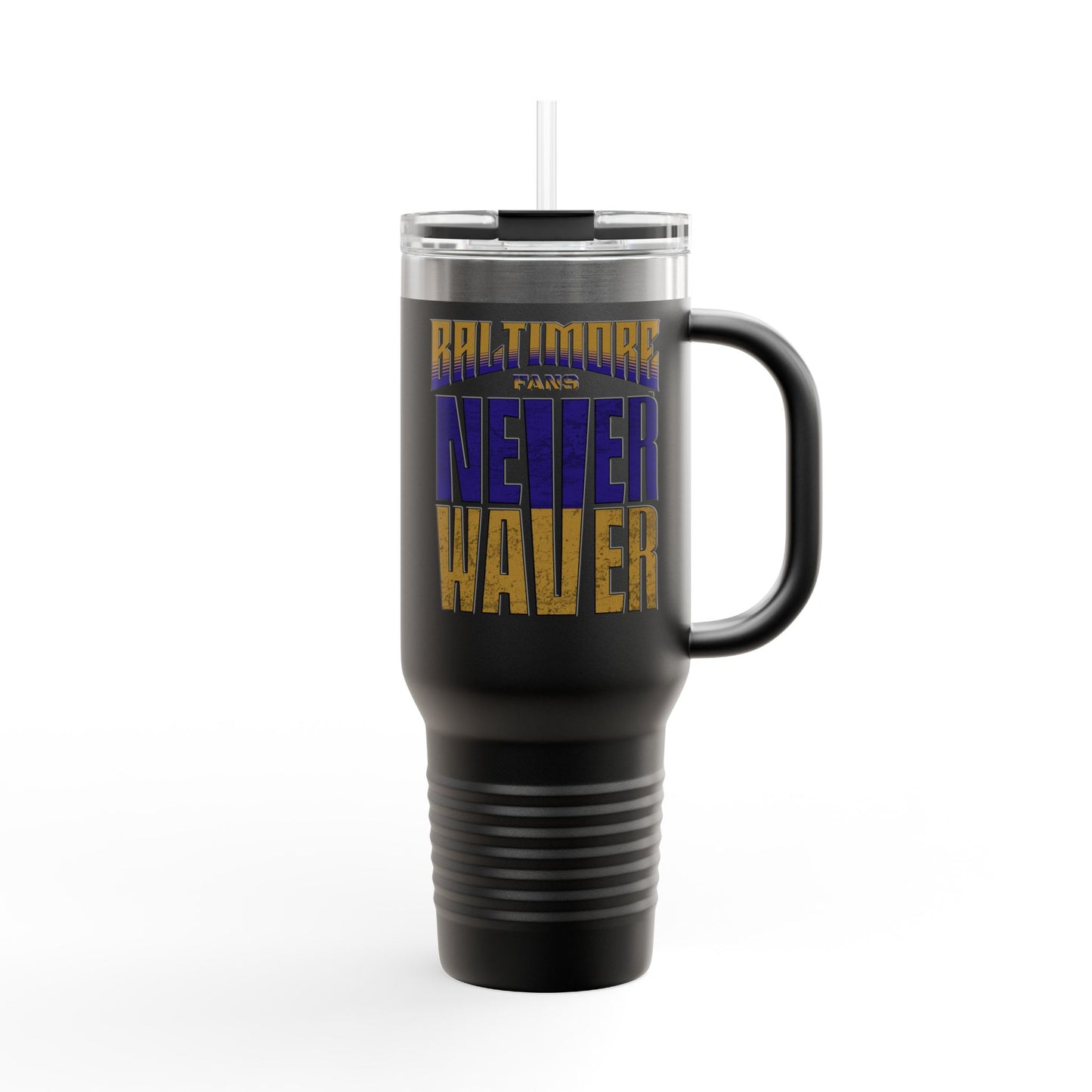 Baltimore Fans Never Waver Insulated Travel Mug, 40oz